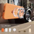 Калъф за iPhone 17 Pro Max - Torras - QPRO силиконова серия - Оранжев