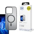 Калъф за iPhone 16 Pro Max - 3mk - Frosty MagCase - Черен