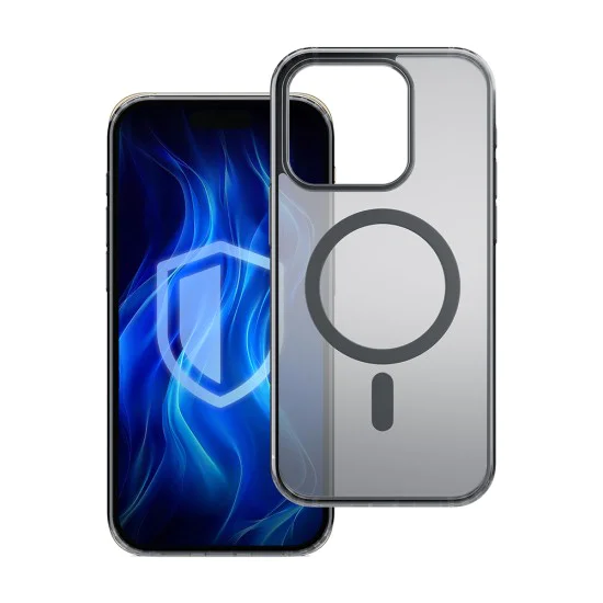 Калъф за iPhone 16 Pro Max - 3mk - Frosty MagCase - Черен