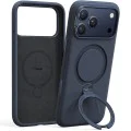 Калъф за iPhone 17 Pro Max - Torras - QPRO Silicone Series - Син