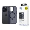 Калъф за iPhone 16 Pro Max - 3mk - Smoke Case Mag&Stand - Черен