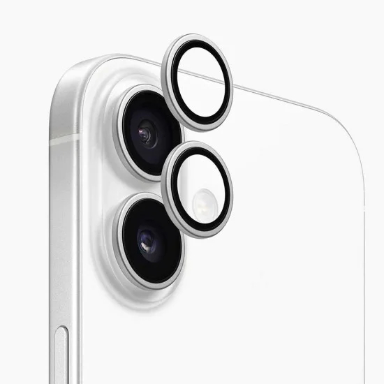 Протектор - Камера за iPhone 17 - ANANK - AR предпазител за обектив - сребрист