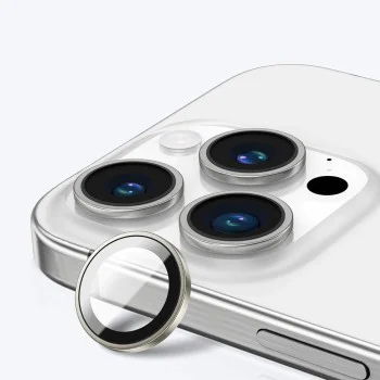 Протектор - Камера за iPhone 17 - ANANK - AR предпазител за обектив - Черен