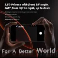 Протектор за iPhone 17 Air - ANANK - 2.5D 5X подсилен 360° протектор за екран - Черен