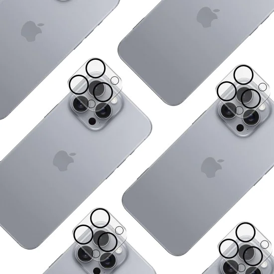 Протектор - Камера за iPhone 13 Pro - 3mk - Lens Pro Full Cover - Прозрачен