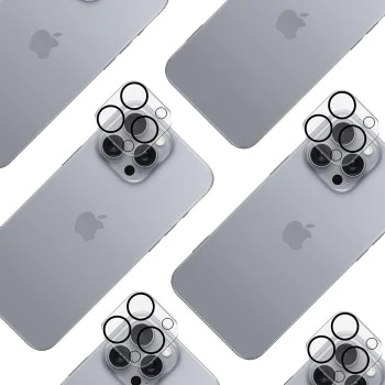 Протектор - Камера за iPhone 14 Pro - 3mk - Lens Pro Full Cover - Прозрачен