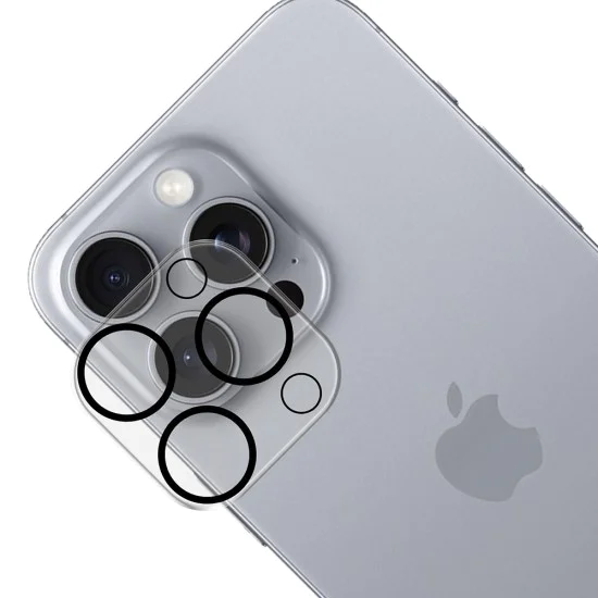 Протектор - Камера за iPhone 12 - 3mk - Защита на лещата - Прозрачен
