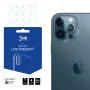Протектор - Камера за iPhone 12 Pro - 3mk - Защита на лещата (4 броя) - Прозрачен
