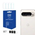 Протектор - Камера за Google Pixel 9 Pro XL - 3mk - Защита на обектива (4 броя) - Прозрачен