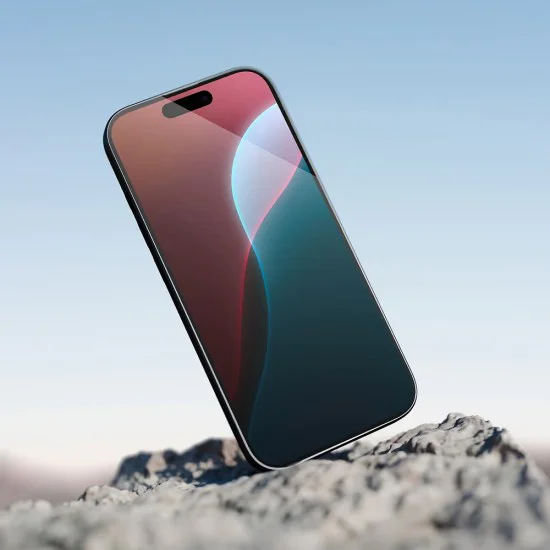 Протектор за iPhone 17 Air - ANANK - 3D Invisible 5X Reinforced Edge to Edge - Черен
