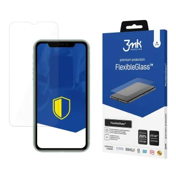 Протектор за iPhone XR / iPhone 11 - 3mk - FlexibleGlass - Прозрачен