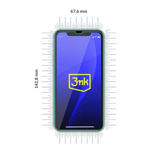 Протектор за iPhone XR / iPhone 11 - 3mk - FlexibleGlass - Прозрачен