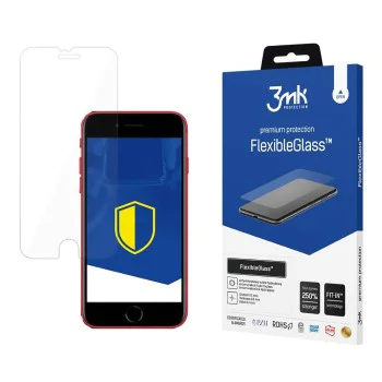 Протектор за iPhone 7 / iPhone 8 / iPhone SE 2, SE 2020 / iPhone SE 3, SE 2022 - 3mk - Гъвкаво стъкло - Прозрачен
