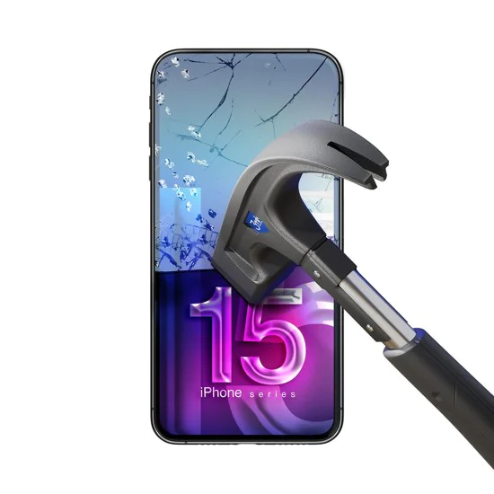 Протектор за iPhone 15 Pro - 3mk - FlexibleGlass - Прозрачен