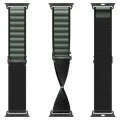 Каишка за Apple Watch 6 / 7 / 8 / 9 / 10 / SE / SE 2 / Ultra / Ultra 2 (44/45/46/49mm) - Spigen - WBF1 - Черен / Зелен