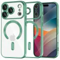 Калъф за iPhone 17 Pro - Techsuit - Luxury Crystal MagSafe - Светло Зелен