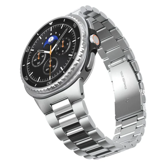 Верижка за Samsung Galaxy Watch8 40mm/ Watch8 44mm/Watch8 Classic - Spigen - Modern Fit - Сребрист