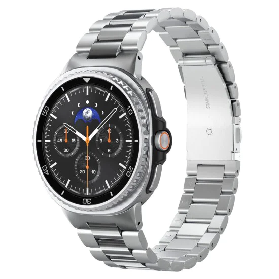 Верижка за Samsung Galaxy Watch8 40mm/ Watch8 44mm/Watch8 Classic - Spigen - Modern Fit - Сребрист