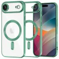 Калъф за iPhone 17 Air - Techsuit - Luxury Crystal MagSafe - Светло Зелен