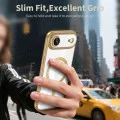 Калъф за iPhone 17 Air - Techsuit - Luxury Crystal MagSafe - Червен