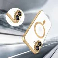 Калъф за iPhone 17 - Techsuit - Luxury Crystal MagSafe - Златист