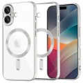 Калъф за iPhone 17 - Techsuit - Luxury Crystal MagSafe - Сребрист