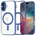 Калъф за iPhone 17 - Techsuit - Luxury Crystal MagSafe - Тъмно Син