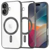 Калъф за iPhone 17 - Techsuit - Luxury Crystal MagSafe - Черен