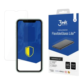 Протектор за iPhone 11 - 3mk - FlexibleGlass Lite - Прозрачен