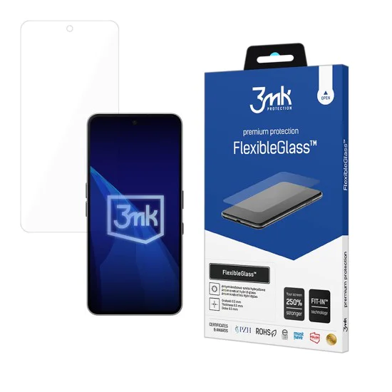 Протектор за Nothing Phone (3a) / (3a) Pro - 3mk - FlexibleGlass - Прозрачен