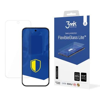 Протектор за Google Pixel 9 Pro XL - 3mk - FlexibleGlass Lite - Прозрачен