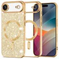 Калъф за iPhone 17 Air - Techsuit - Luxury Glitter MagSafe - Златист
