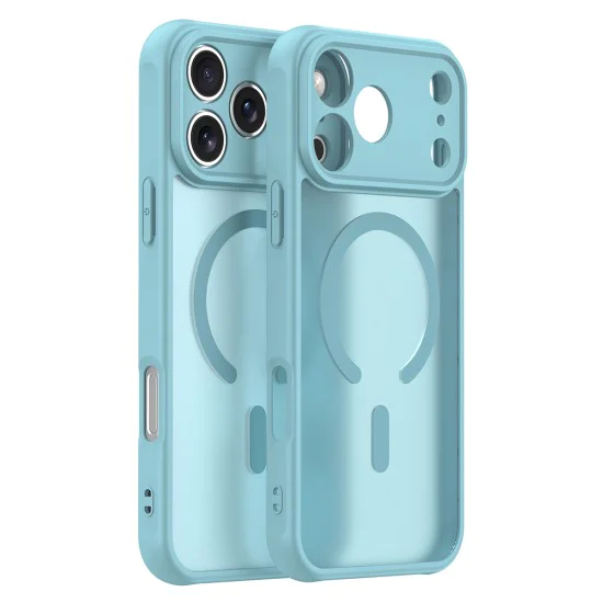 Калъф за iPhone 17 Pro - Techsuit - HaloFrost II MagSafe - Ментово Зелен