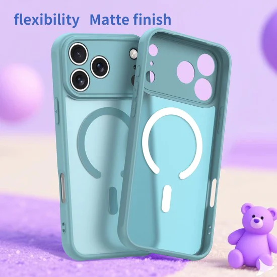 Калъф за iPhone 17 Pro - Techsuit - HaloFrost II MagSafe - Ментово Зелен