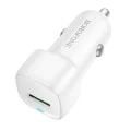 Зарядно за автомобил – Borofone (BZ34) – USB, Single Port, 18W QC/FCP/AFC – Бял