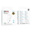 Зарядно за автомобил – Borofone (BZ34A) – Type-C, Single Port, 20W PD/QC/FCP/AFC – Бял