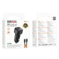 Зарядно за автомобил – Borofone (BZ34A Cloud) – включен Type-C кабел, Single Type-C, PD20W, 12–24V – Черен