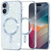 Калъф за iPhone 17 - Techsuit - Luxury Glitter MagSafe - Светло Син