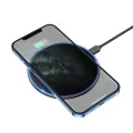 Безжично зарядно – Borofone (BQ3 Pro) – включен Type-C кабел, 15W, алуминий – Черен