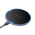 Безжично зарядно – Borofone (BQ3 Pro) – включен Type-C кабел, 15W, алуминий – Черен