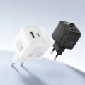 Зарядно за стена – Borofone (BN19 Intenso) – USB + Type-C, PD20W QC3.0 – Черен