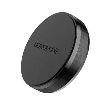 Автомобилен държач – Borofone (BH7 Plane) – магнитен, за табло, алуминий – Черен