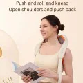 Масажор за врат – Yesido Neck Massager (MG16) – 3 режима, топлинна терапия, шиацу, 2000mAh – Бежов