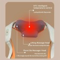 Масажор за врат – Yesido Neck Massager (MG16) – 3 режима, топлинна терапия, шиацу, 2000mAh – Бежов