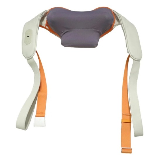Масажор за врат – Yesido Neck Massager (MG16) – 3 режима, топлинна терапия, шиацу, 2000mAh – Бежов