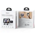 Видео домофон – Yesido Wireless Video Intercom Doorbell (KM27) – 2.4G, 2K HD, 1000mAh, 4.3 екран – Бял