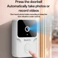 Видео домофон – Yesido Wireless Video Intercom Doorbell (KM27) – 2.4G, 2K HD, 1000mAh, 4.3 екран – Бял