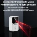 Видео домофон – Yesido Wireless Video Intercom Doorbell (KM27) – 2.4G, 2K HD, 1000mAh, 4.3 екран – Бял