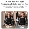 Видео домофон – Yesido Wireless Video Intercom Doorbell (KM27) – 2.4G, 2K HD, 1000mAh, 4.3 екран – Бял