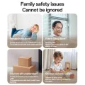Видео домофон – Yesido Wireless Video Intercom Doorbell (KM27) – 2.4G, 2K HD, 1000mAh, 4.3 екран – Бял